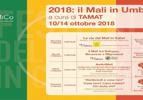 Tamat porta il Mali in Umbria